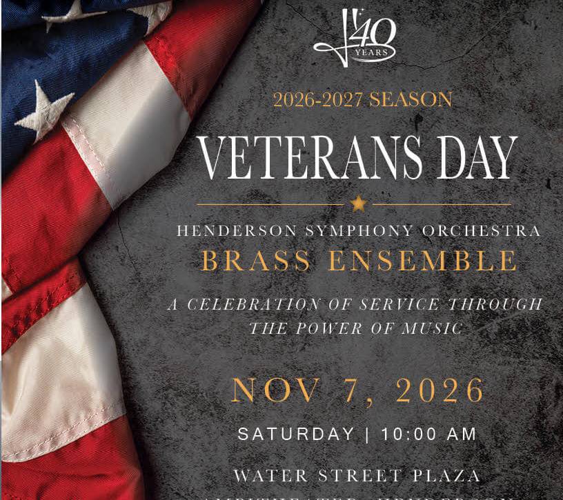Henderson Symphony Orchestra - Veterans Day 2026