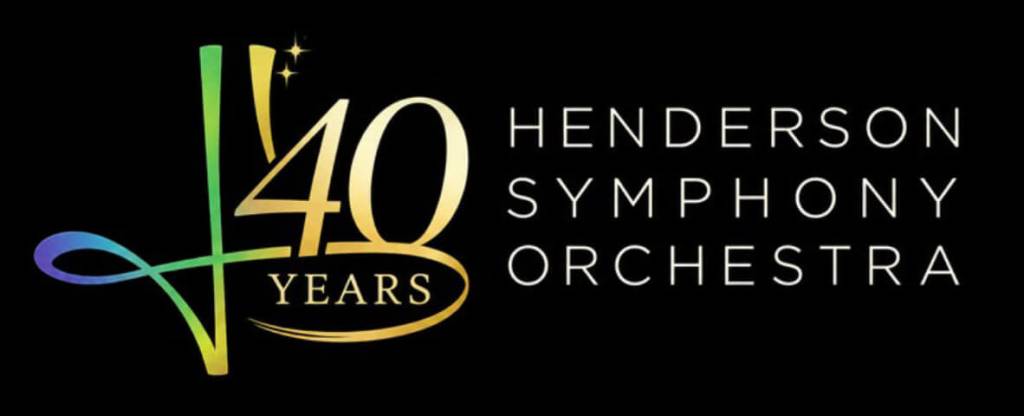 Henderson Symphony Orchestra - $0th Year Anniversary Logo - Color